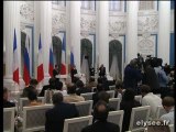 Conférence de presse conjointe avec M. Vladimir Poutine