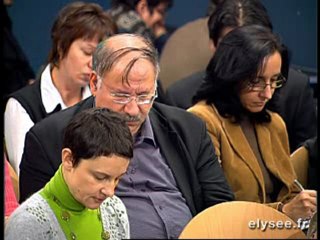 Agenda Présidentiel du 5 au 8 novembre 2007