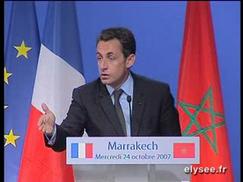 Discours lors de la rencontre économique franco-marocaine