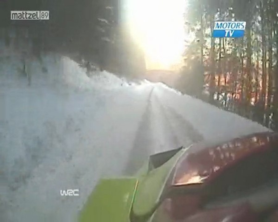 WRC 2010 Sweden Hirvonen Onboard