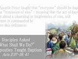 Biblical Baptism: Christian Ritual of Baptism in Holy Bible