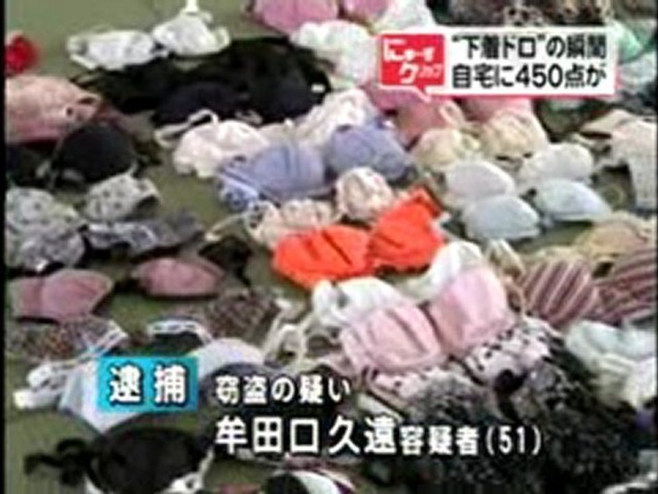 下着泥棒 Japanese Lingerie Thief 20100212 - 2