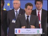 Discours du Président devant la communauté française d'Alger