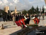 Cérémonie d'hommage au sanctuaire du Martyr à Alger