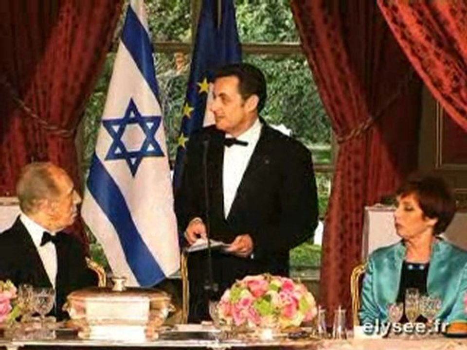 Cérémonie d'accueil en l'honneur de M. Shimon PERES