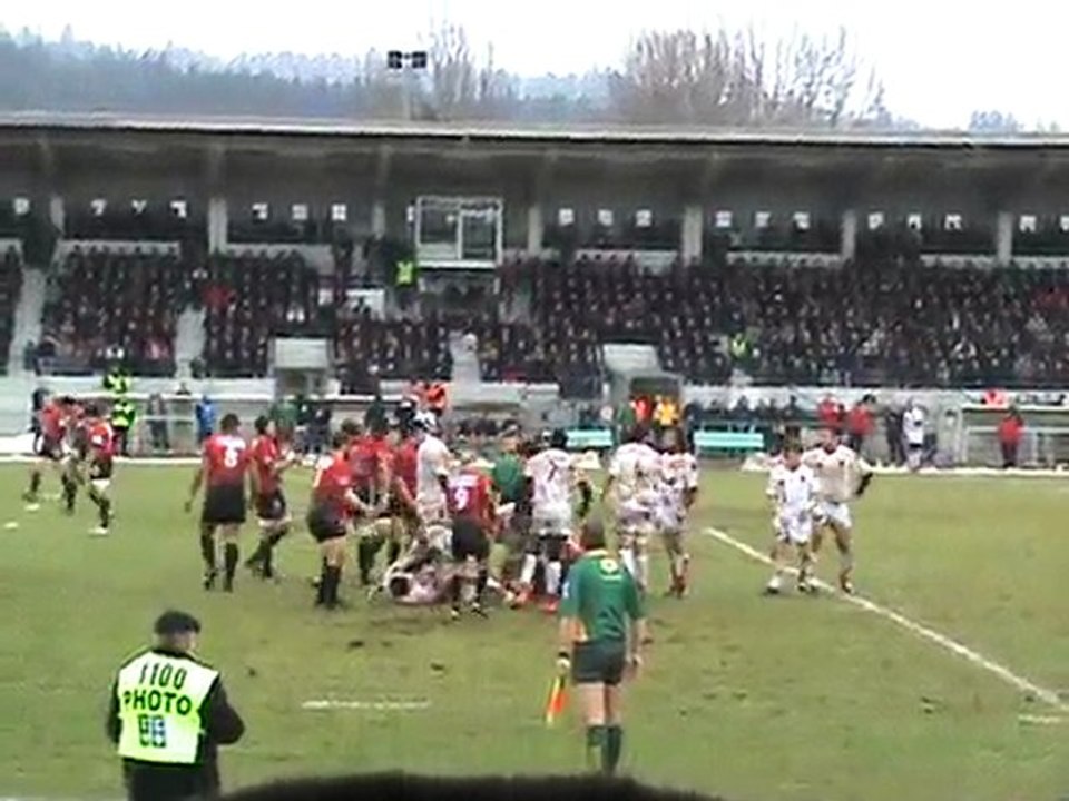 match uso - lou - rugby pro d2 - 07.02.2010