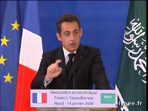 Allocution rencontre économique franco-saoudienne