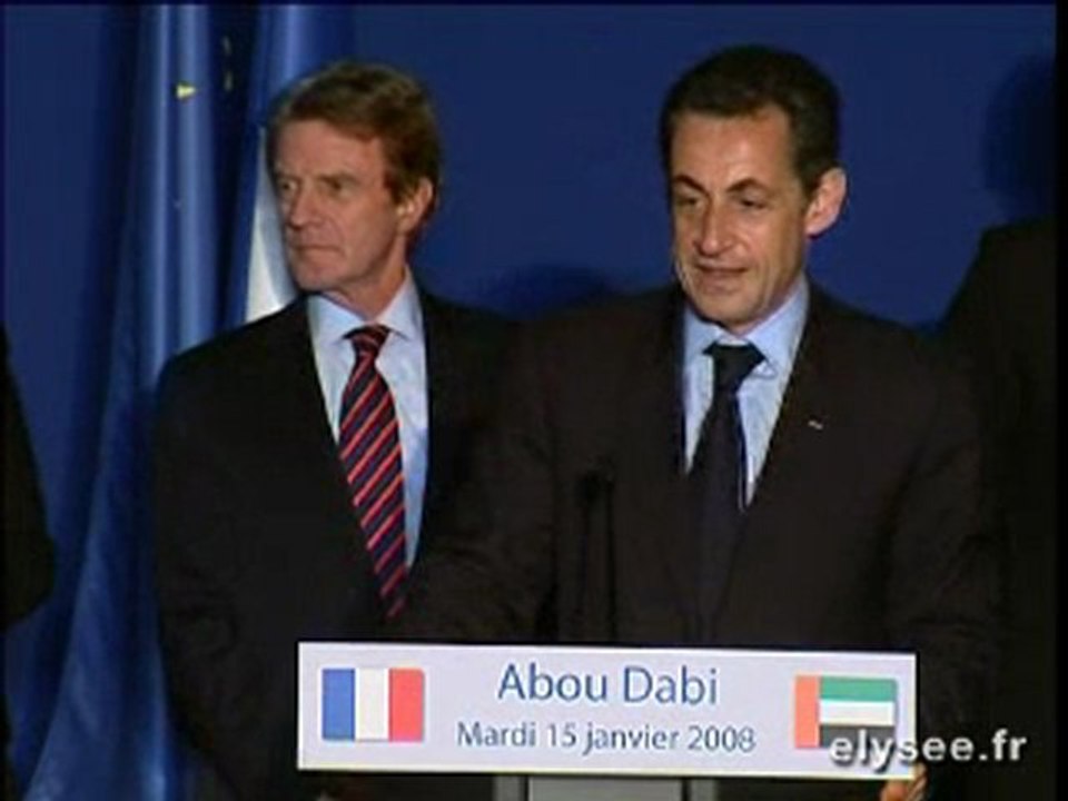 Allocution devant la communauté française d'Abou Dabi