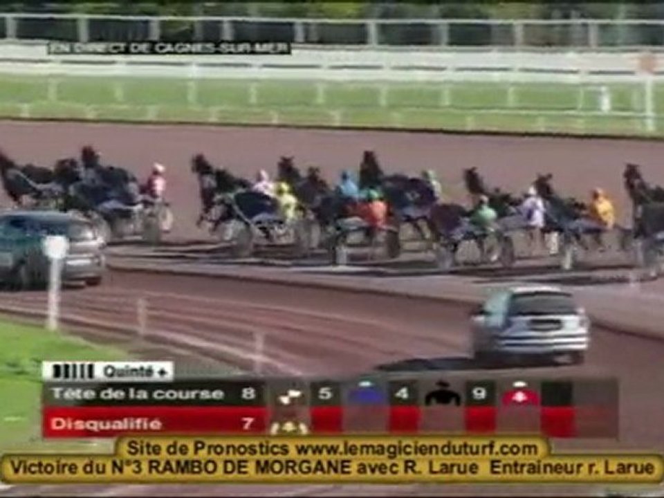vidéo Quinté à Cagnes 12 février 2010 PRIX D'OLARGUES