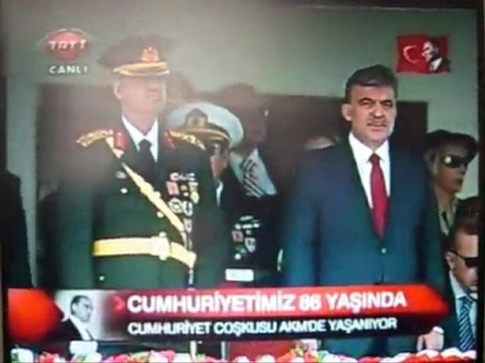 29 Ekim 2009 Cumhuriyet Bayramı 86 yaşinda