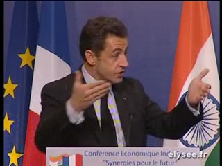 Allocution Conférence économique franco-indienne