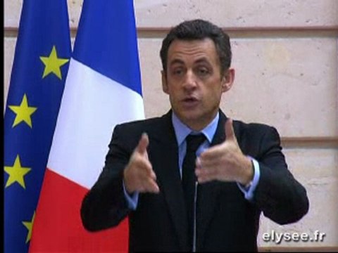 Allocution : remise du Rapport Attali