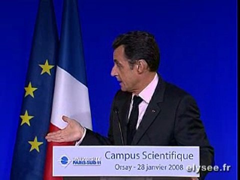 Discours sur la Recherche à l'Université Paris-Sud XI