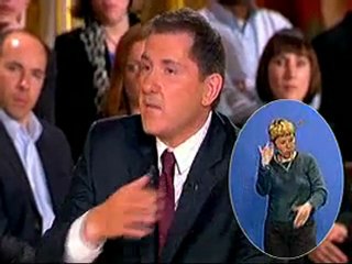 Intervention "En direct de l'Elysée", en langue des signes