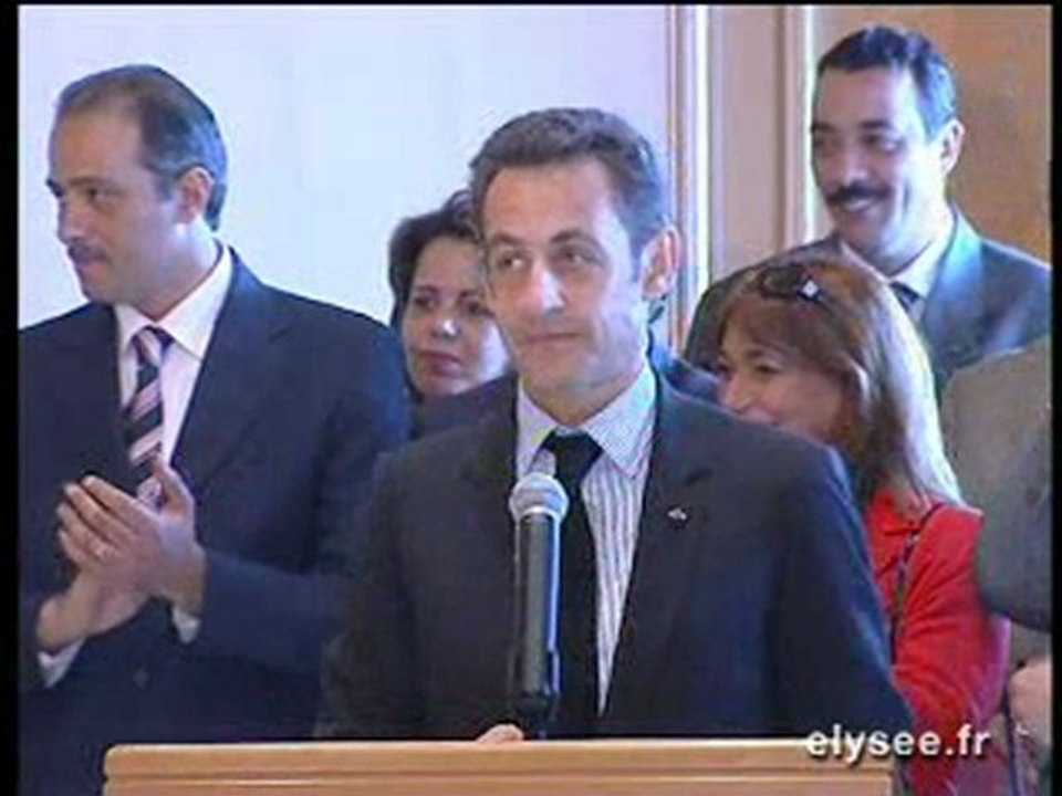 Allocution à la Mairie de Tunis