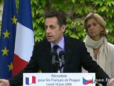 Discours devant la Communauté française de Prague