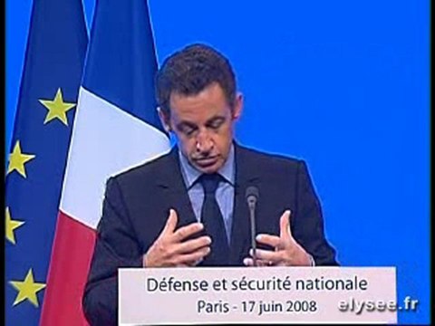 Discours sur la défense et la sécurité nationale