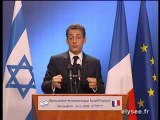 Discours lors de la rencontre économique Israël France