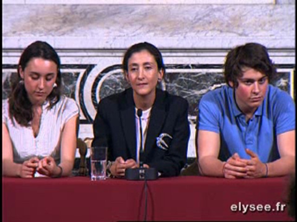 Conférence de presse d'Ingrid Betancourt
