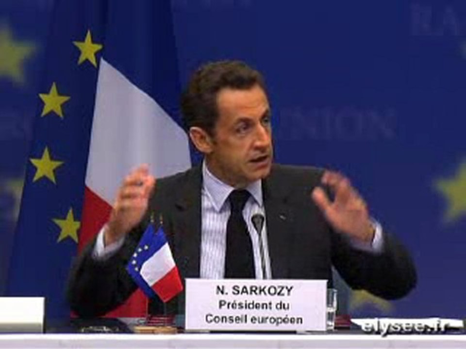 Conférence de presse conjointe avec M. José Manuel Barroso