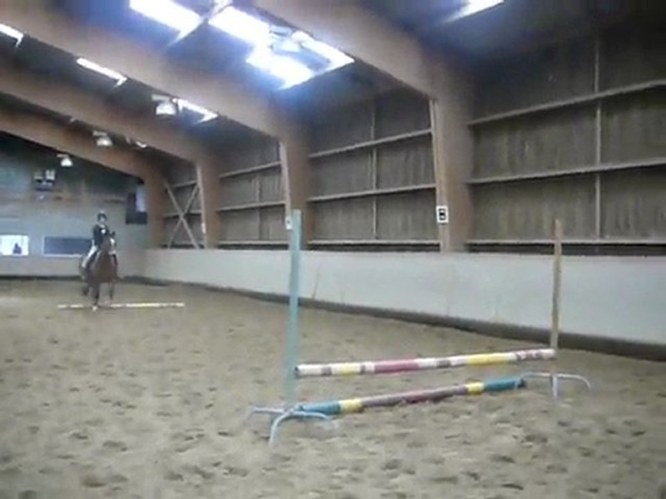 Saut sans étriers avec haighmoor