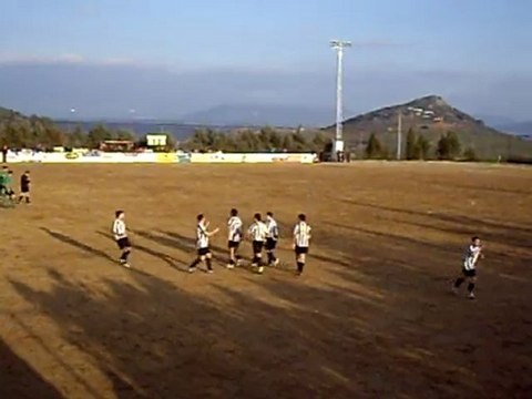 Gol de falta Miguel a Esparragosa