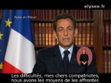 Voeux de M. Nicolas Sarkozy, Président de la République