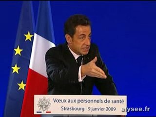 Allocution devant le personnel hospitalier