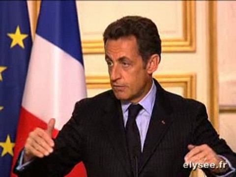 Conférence presse avec Mme Angela MERKEL