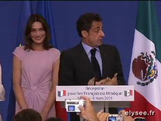 Discours devant la communauté française de Mexico