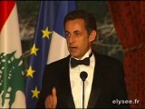 Dîner d'Etat offert en l'honneur de M. Michel Sleimane