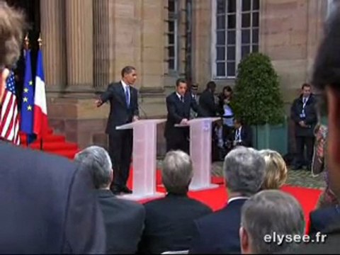 Conférence conjointe avec M. Barack OBAMA