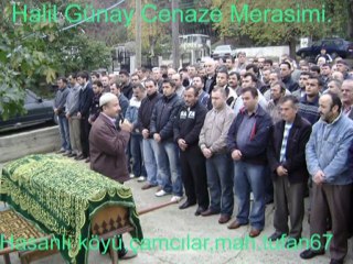 Halil Günay Cenaze merasimi slayt