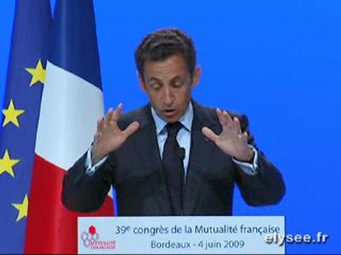 Discours 39ème congrès de la Mutualité française à Bordeaux