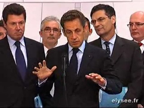 Discours devant les salariés de l'usine FAURECIA