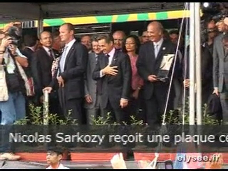 Inauguration du tramway d'Alstom au Brésil