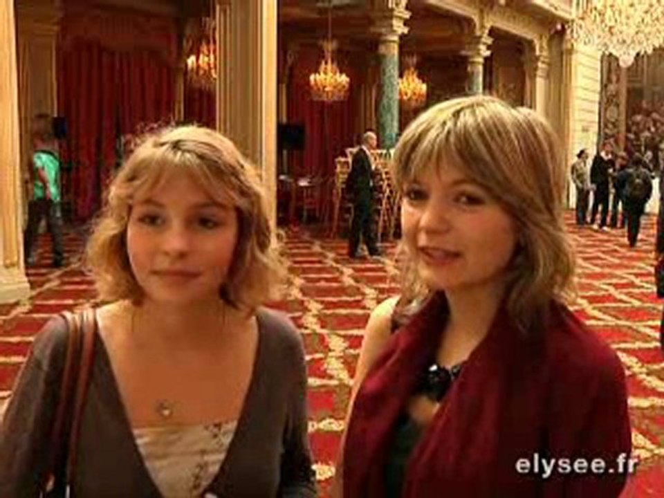 Participation de deux élues lycéennes à la réforme du lycée