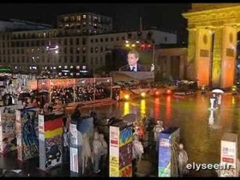 20ème anniversaire de la chute du mur de Berlin