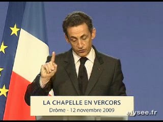 Discours de M. le Président de la République dans la Drôme