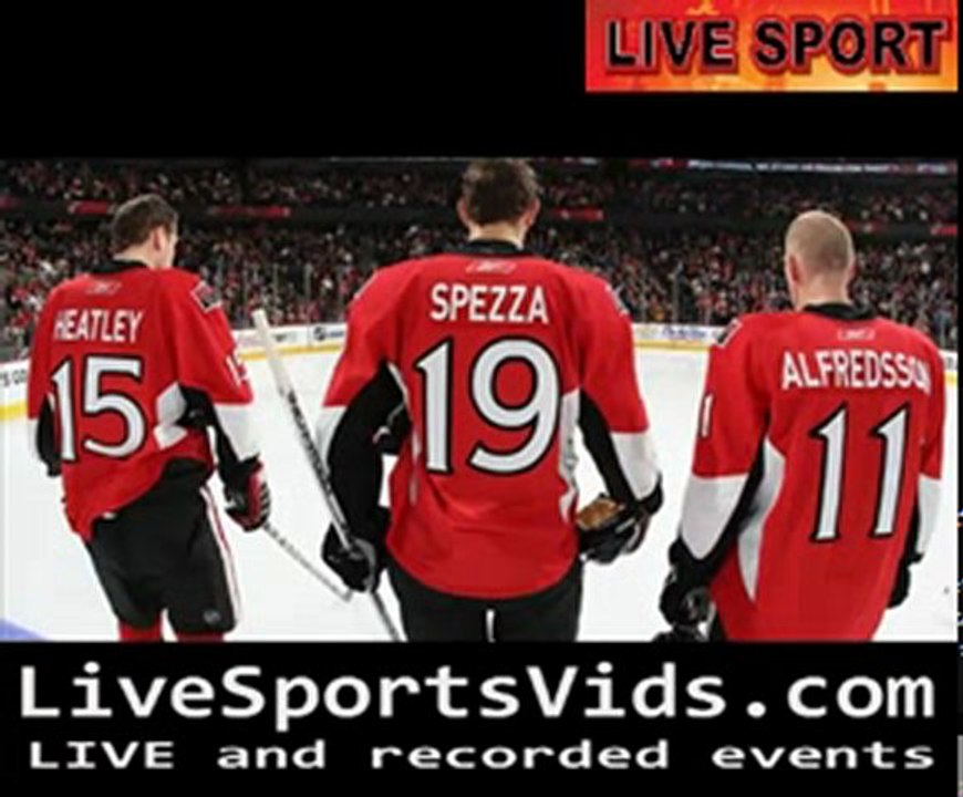 NHL Watch Ottawa Senators vs. Detroit Red Wings Live ...