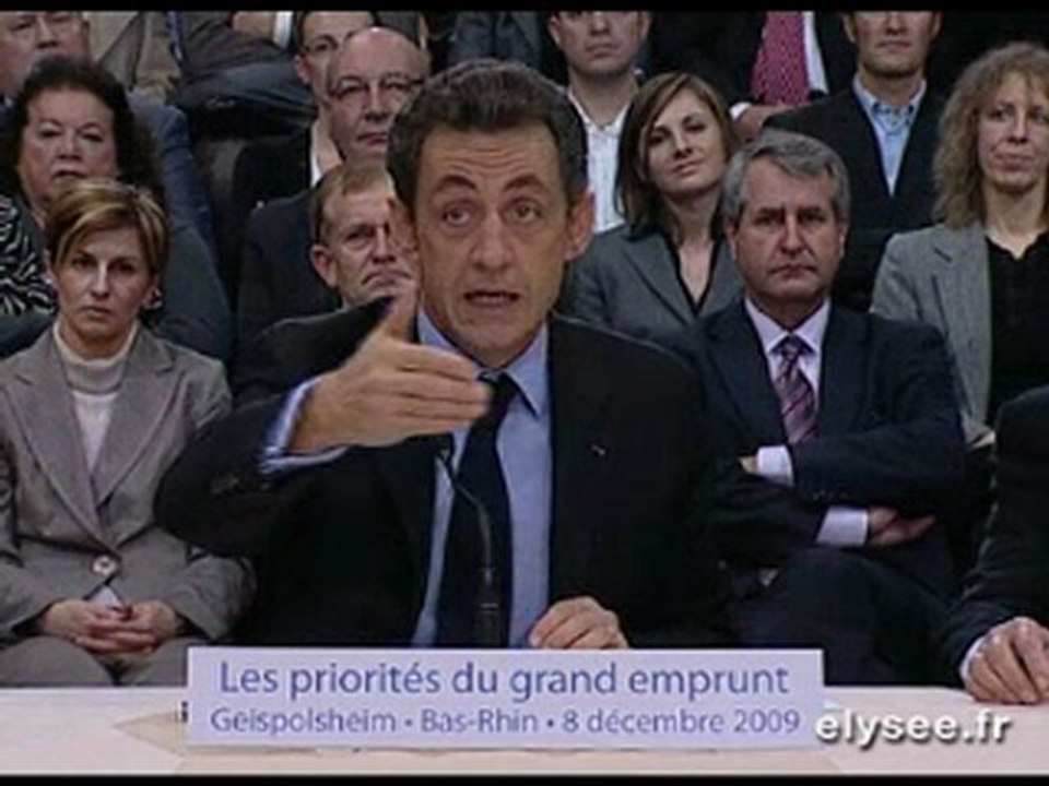 Table ronde sur les priorités du grand emprunt
