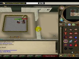 Runescape - Short Dharok maxing vid