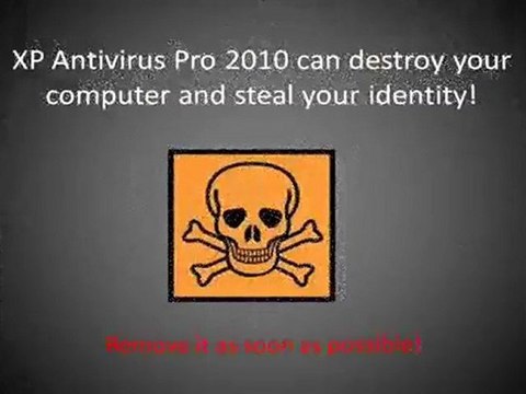 Remove XP Antivirus Pro 2010 EASILY