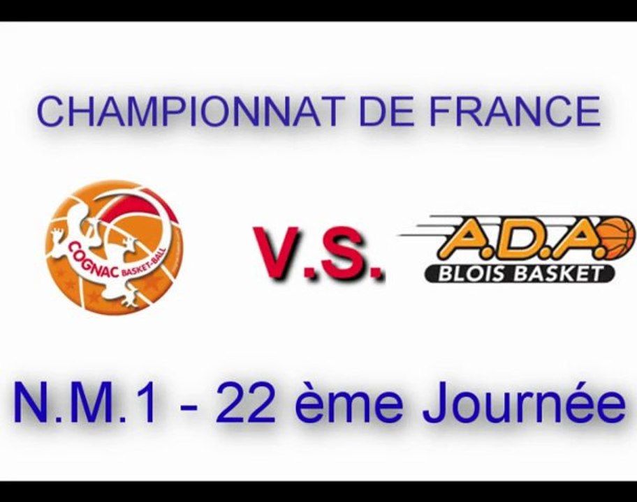 Cognac B.B. vs Ada Blois