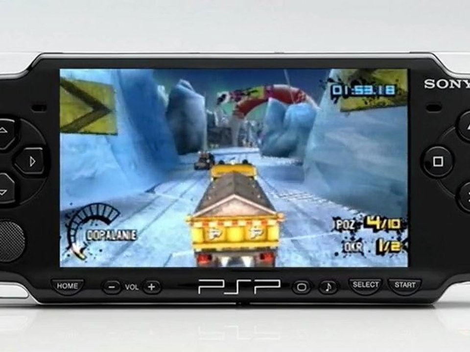 Motorstorm Arctic Edge PSP - Anguta Glacier Gameplay