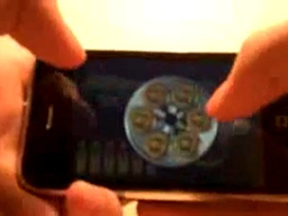 iPhone Silver Revolver- Roulette Russe ( Jeu Game )