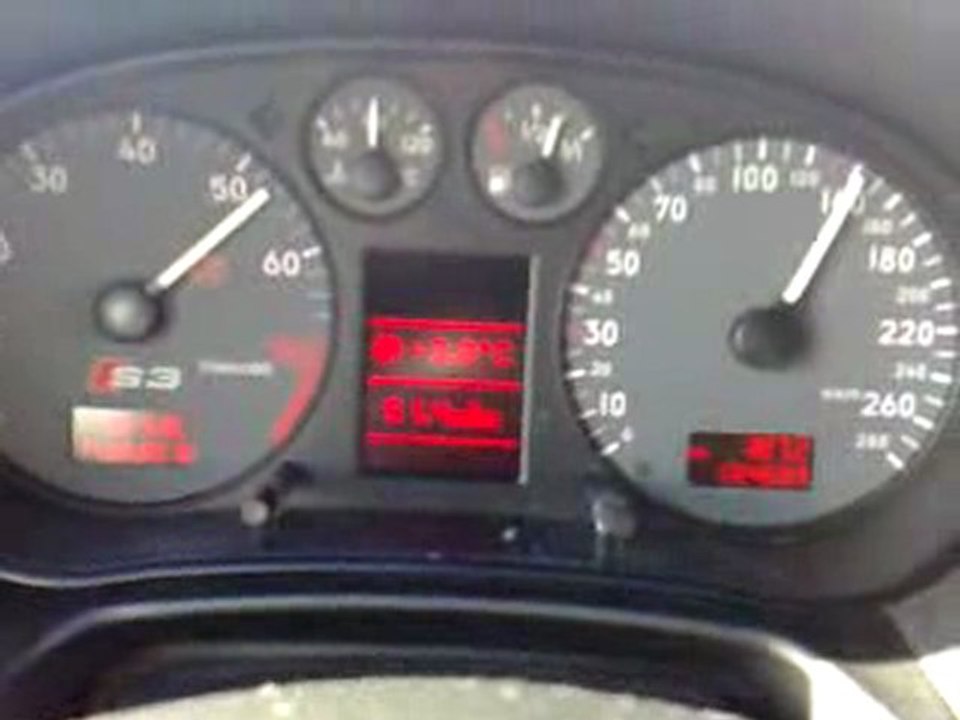 Un petit 0 - 160 avec le S3