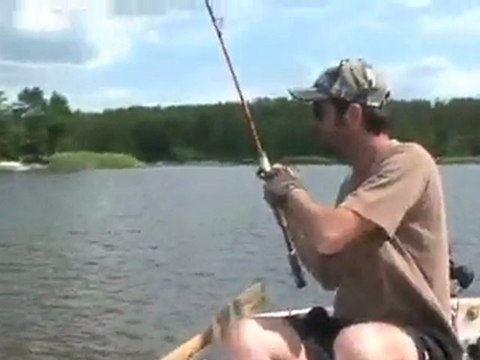 Pike fishing in Finland. The Archipelago