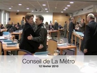 Gilles Kuntz sur rapport CRC sur la Métro