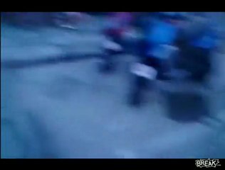 Régis n'est pas en forme avec sa moto